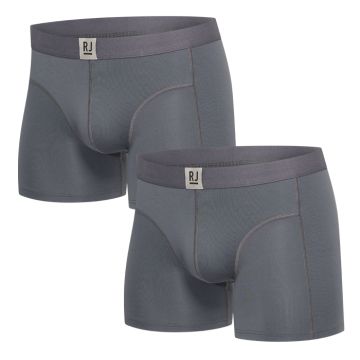 RJ Pure Color 2-Pck Heren Boxer Jort 