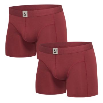 RJ Pure Color 2-Pck Heren Boxer Jort 