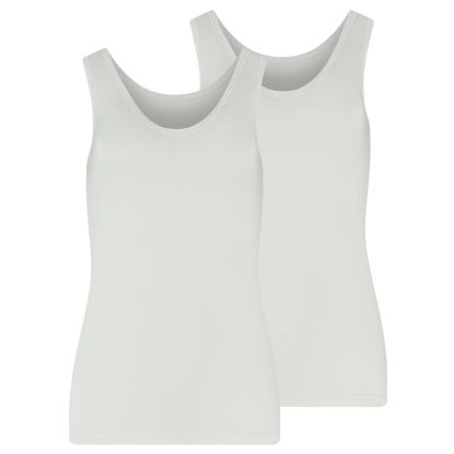 RJ Pure Color Extra Comfort 2-Pck Dames Hemd 