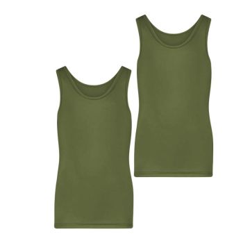 RJ Pure Color Metz 2-Pck Jongens Singlet 